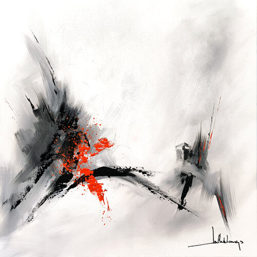 SOUFFRANCE van Jean-Claude Lannes, Schilderij te koop op Singulart