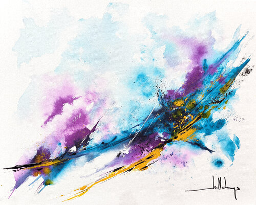 RETOUR EN FORCE by Jean-Claude Lannes, 회화 for Sale on Singulart