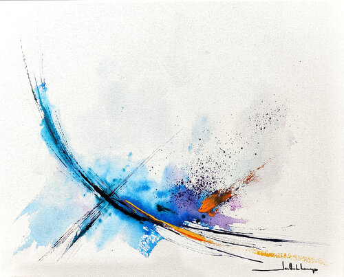 PENSEE FILANTE di Jean-Claude Lannes, Pittura in vendita su Singulart