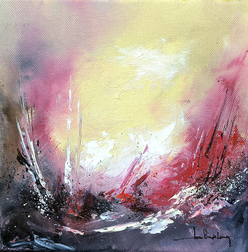 CARRE 20-25 N°12 van Jean-Claude Lannes, Schilderij te koop op Singulart