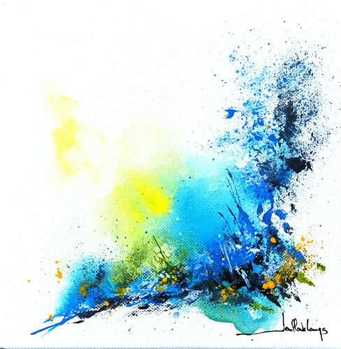 CARRE 20-25 N°8 by Jean-Claude Lannes, Painting for Sale on Singulart