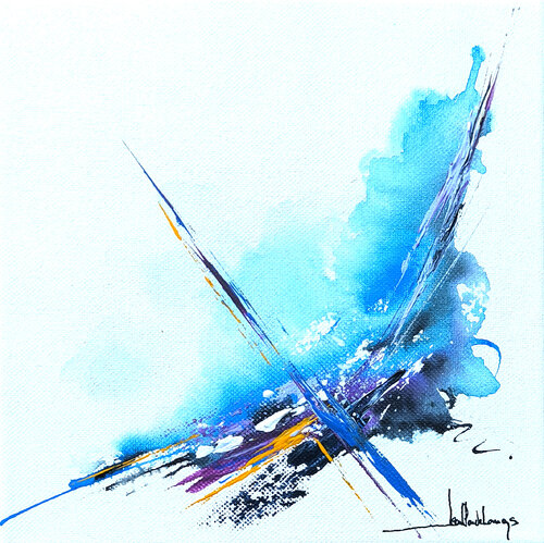 CARRE 20-25 N°7 by Jean-Claude Lannes, Painting for Sale on Singulart