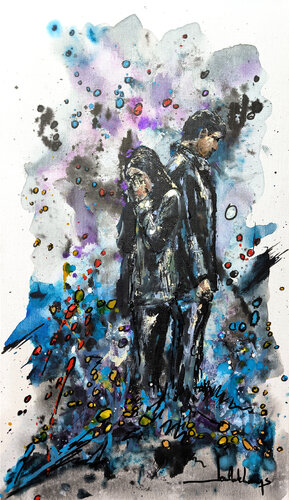 DECHIREMENT by Jean-Claude Lannes, Painting for Sale on Singulart