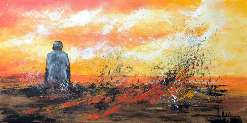 IMMENSITE by Jean-Claude Lannes, Painting for Sale on Singulart