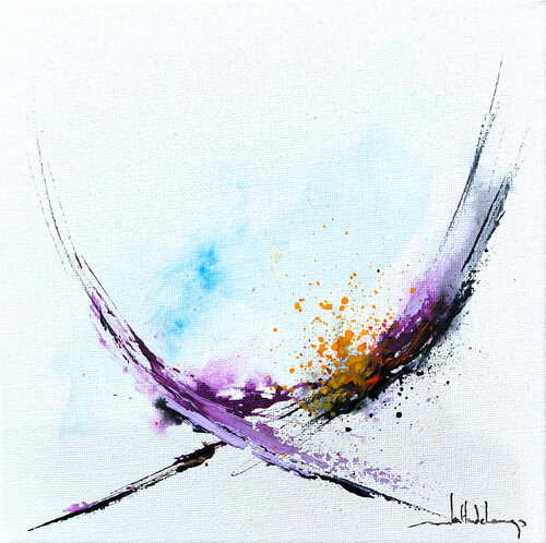 CARRE 20-25 N°3 by Jean-Claude Lannes, Painting for Sale on Singulart
