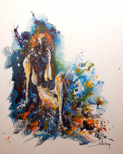 SEDUCTION by Jean-Claude Lannes, 회화 for Sale on Singulart