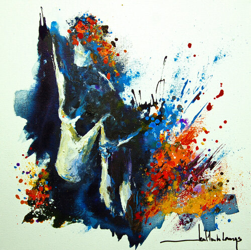 DETENTE AFFRIOLANTE di Jean-Claude Lannes, Pittura in vendita su Singulart
