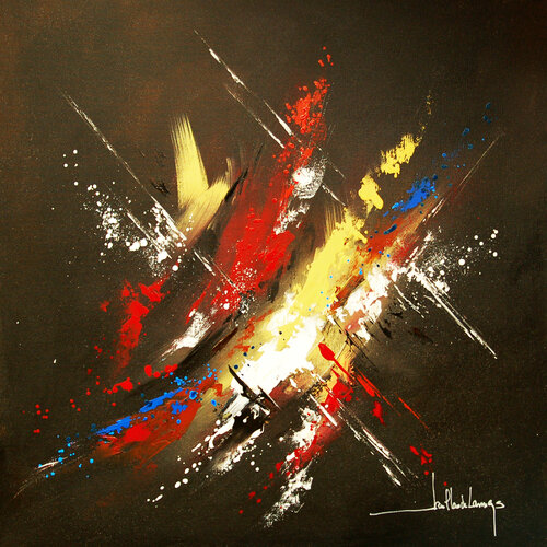 ELAN RAGEUR by Jean-Claude Lannes, Painting for Sale on Singulart