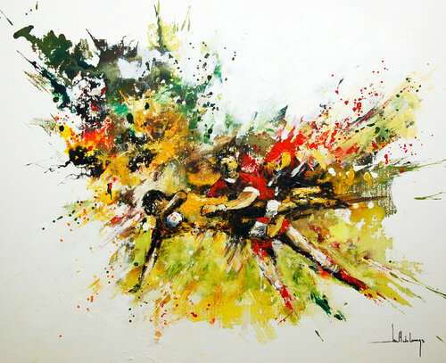 ESSAI van Jean-Claude Lannes, Schilderij te koop op Singulart