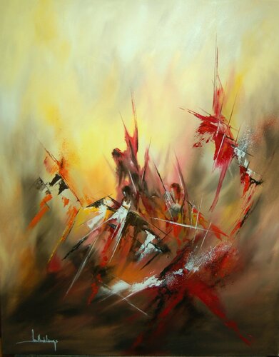REVOLTE van Jean-Claude Lannes, Schilderij te koop op Singulart
