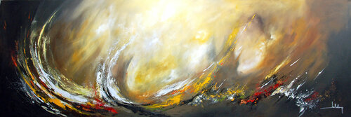 FRENESIE D'AUTOMNE de Jean-Claude Lannes, Pintura a la venta en Singulart