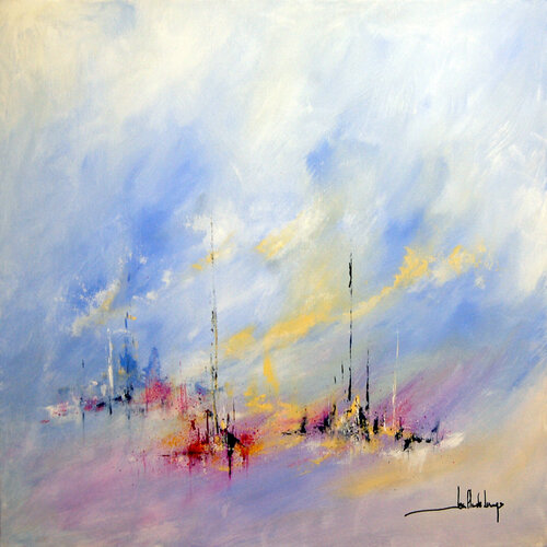 MATS POINTES by Jean-Claude Lannes, 회화 for Sale on Singulart