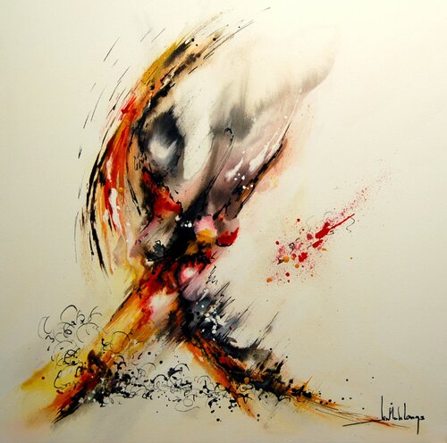 JET D'ART di Jean-Claude Lannes, Pittura in vendita su Singulart