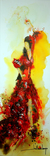 DANZARINA van Jean-Claude Lannes, Schilderij te koop op Singulart