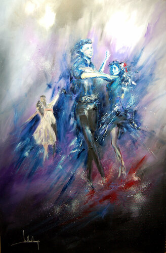 MAMBO MAMBO by Jean-Claude Lannes, 회화 for Sale on Singulart