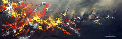 A FLEUR DE PEAU by Jean-Claude Lannes, Painting for Sale on Singulart