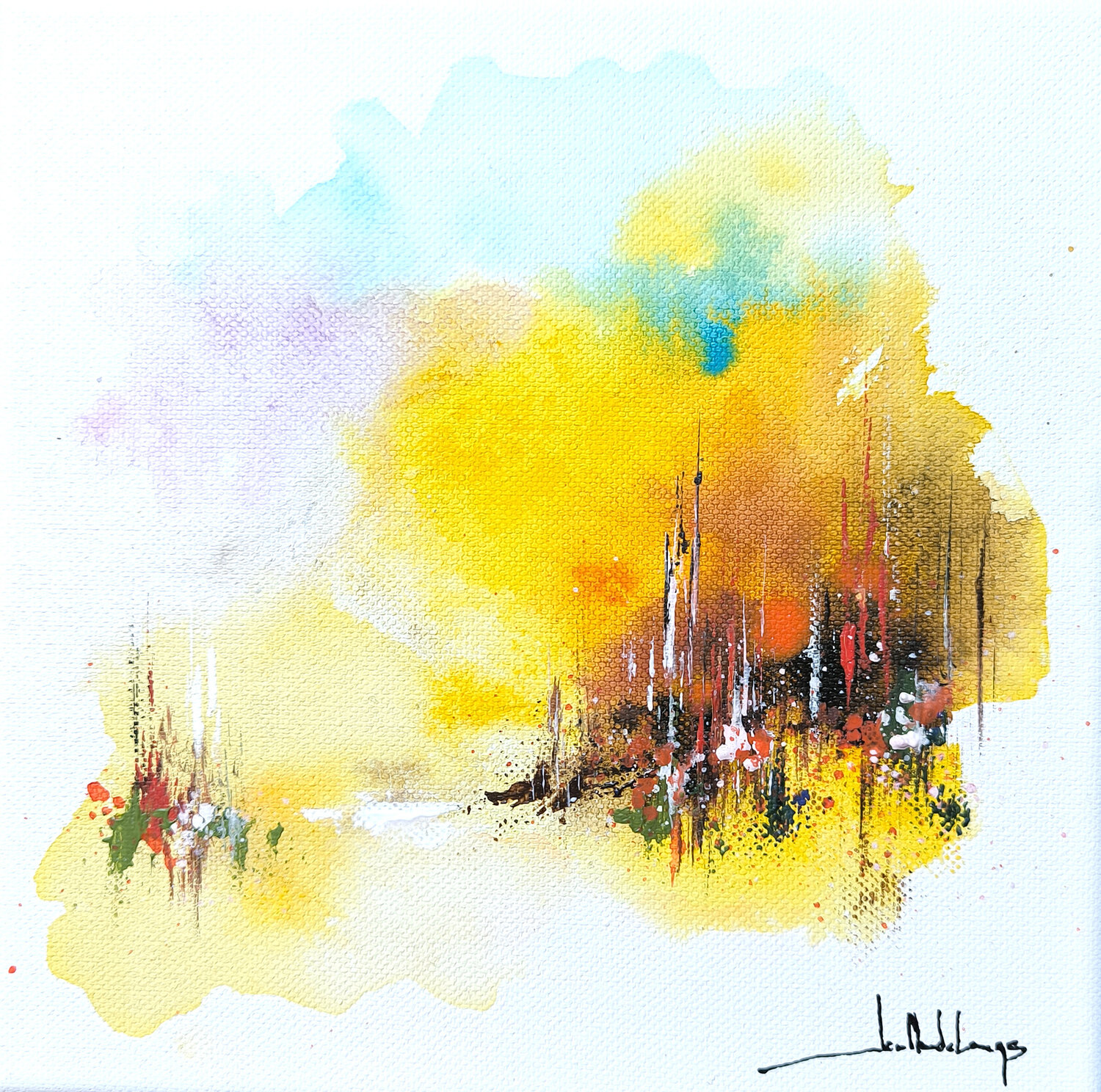 AUTOMNE N°3 Jean-Claude Lannes