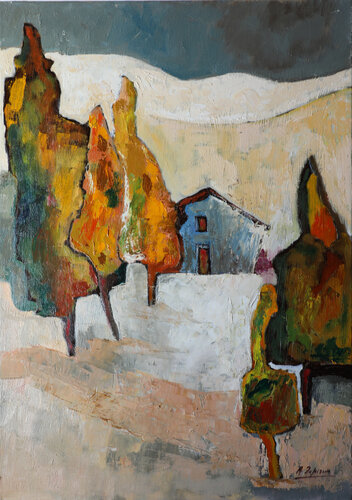 Basoan di Mañoli Zapirain, Pittura in vendita su Singulart