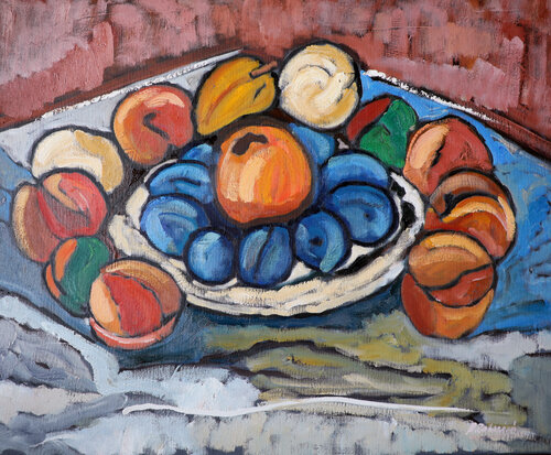 Sagarrak 2 di Mañoli Zapirain, Pittura in vendita su Singulart