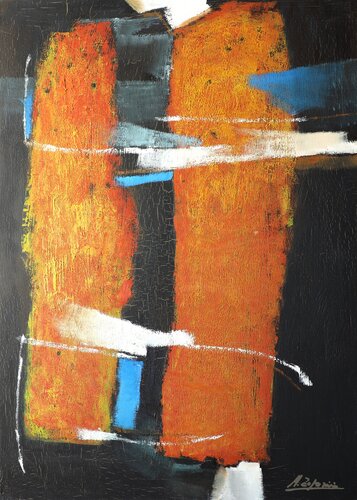 Bikiak by Mañoli Zapirain, 油畫 for Sale on Singulart