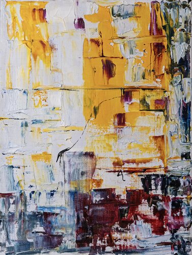 Audacity of Joy oil painting di Fatima Erkenova, Pittura in vendita su Singulart