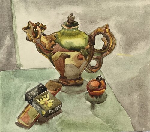 Piotr I par Fatima Erkenova, Œuvre sur papier en vente sur Singulart