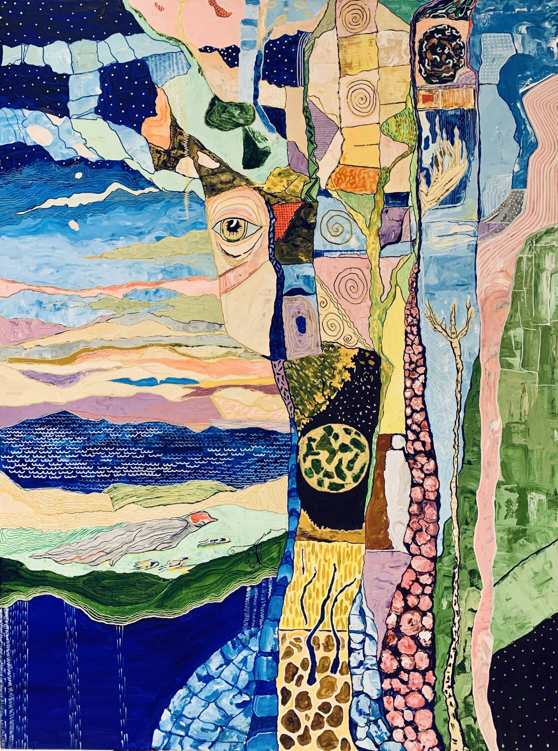 Twilight whispers of the patchwork grove Fatima Erkenova