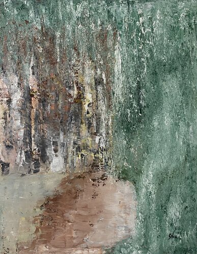 Urlo nell'ombra van Silvana Vizzini, Schilderij te koop op Singulart