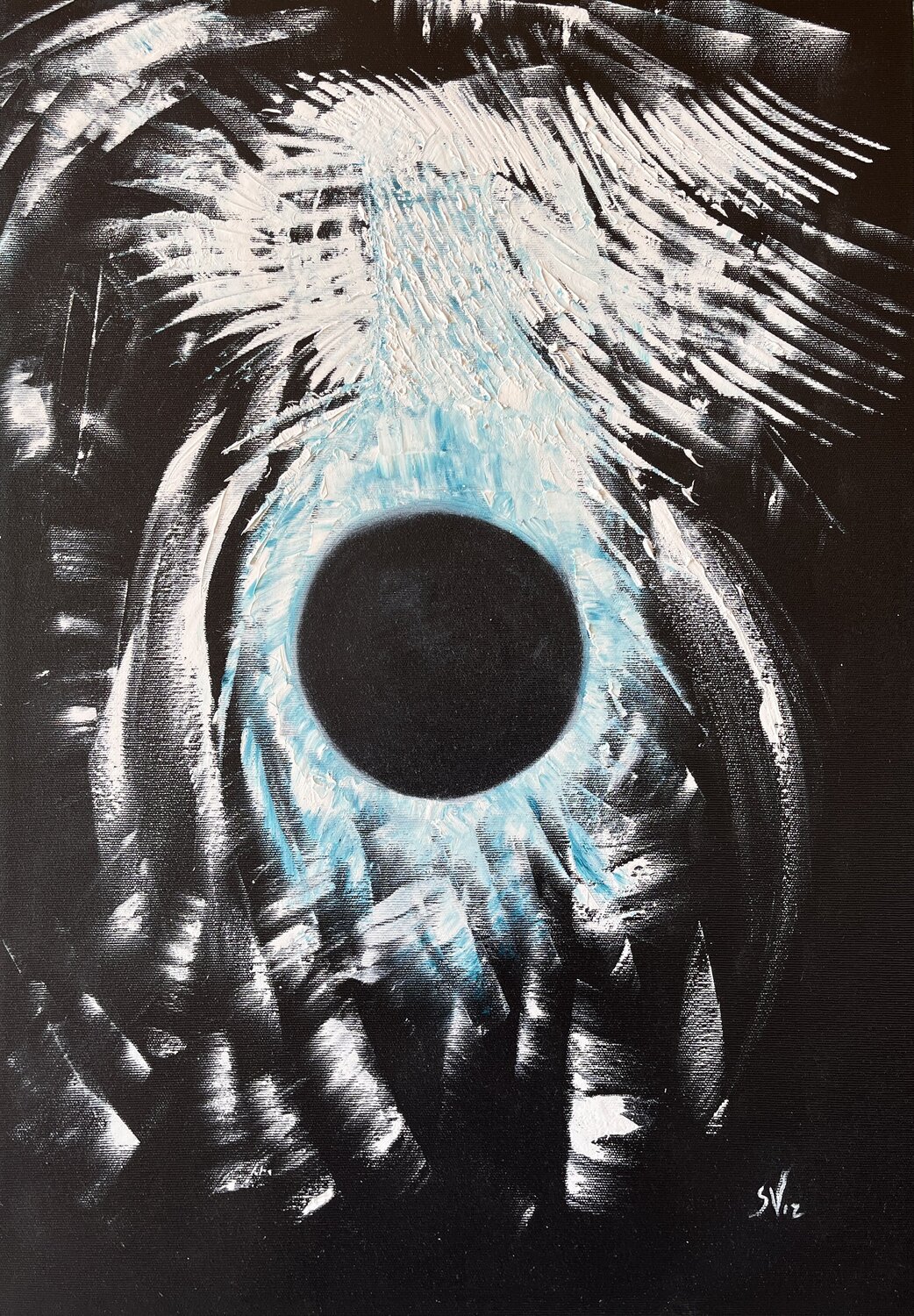 Oltre il vuoto Silvana Vizzini Pintura original en venta