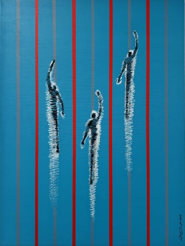 Wellenbrecher di Rainer Pawlaczyk, Pittura in vendita su Singulart