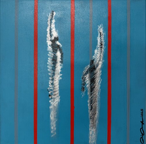 Wellenbrecher- Vorstudie di Rainer Pawlaczyk, Pittura in vendita su Singulart