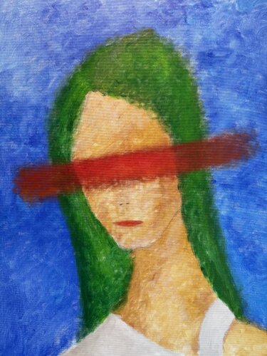 Unsicher von Rainer Pawlaczyk, Malerei kaufen auf Singulart