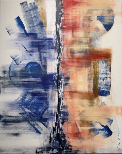 Unlösbar van Rainer Pawlaczyk, Schilderij te koop op Singulart