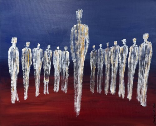 Ich und Wir van Rainer Pawlaczyk, Schilderij te koop op Singulart