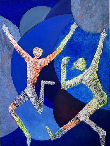 Tanz um dein Leben by Rainer Pawlaczyk, Painting for Sale on Singulart