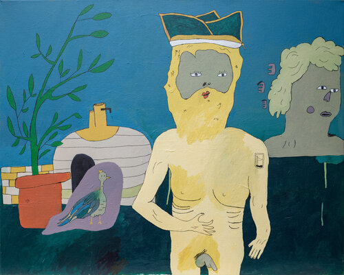 Mitch senses trouble at the Ol' Putt Putt course von David A. Kurtz, Malerei kaufen auf Singulart