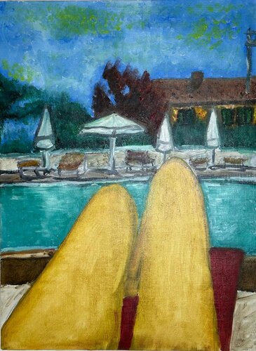 Summer Reflections par Solaria Ferro, Peinture en vente sur Singulart