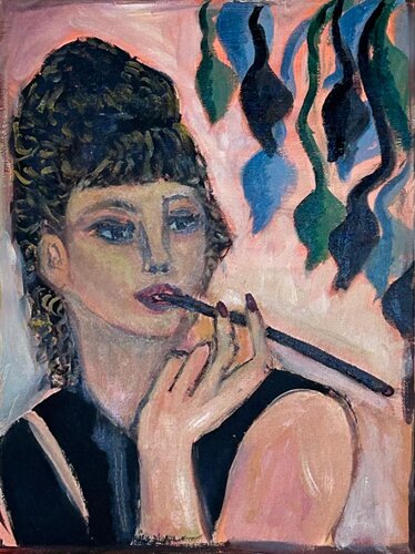 Retro Seduction de Solaria Ferro, Pintura a la venta en Singulart