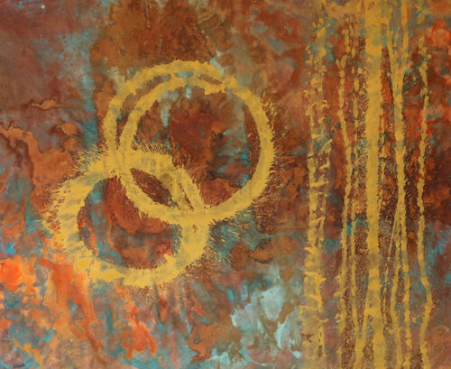 Strong Love par Maria Moretti, Peinture en vente sur Singulart