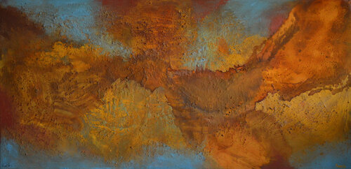 Rust 12 par Maria Moretti, Peinture en vente sur Singulart