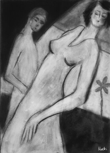 Flirt von Maria Moretti, Zeichnungen kaufen auf Singulart