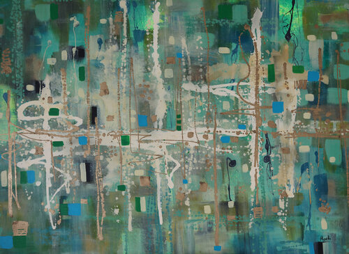 Verde di Maria Moretti, Pittura in vendita su Singulart