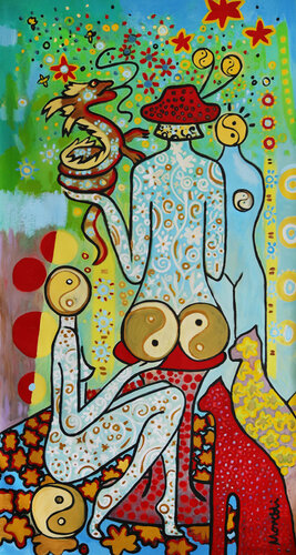 YING YANG Session di Maria Moretti, Pittura in vendita su Singulart