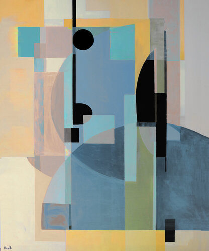Geometric impression van Maria Moretti, Schilderij te koop op Singulart