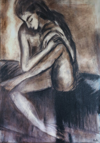 Woman par Maria Moretti, Dessin en vente sur Singulart