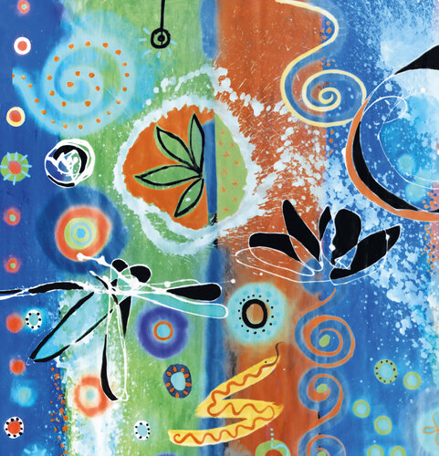 Kurkuma par Maria Moretti, Peinture en vente sur Singulart