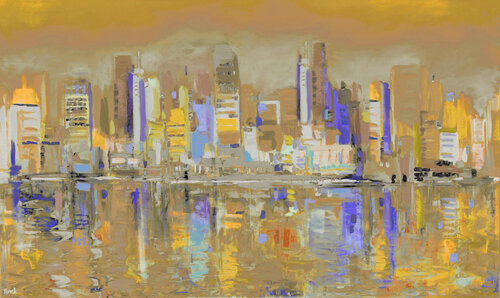 Leggenda metropolitana by Maria Moretti, Painting for Sale on Singulart
