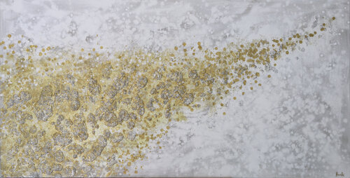 Gold rush by Maria Moretti, Painting for Sale on Singulart