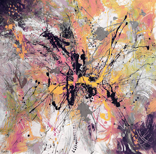 Lively harmony by Maria Moretti, 회화 for Sale on Singulart