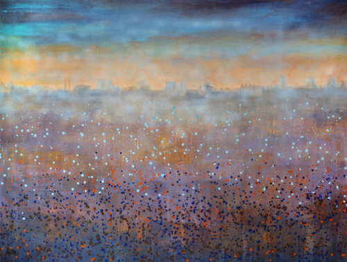 Light on the horizon par Maria Moretti, Peinture en vente sur Singulart